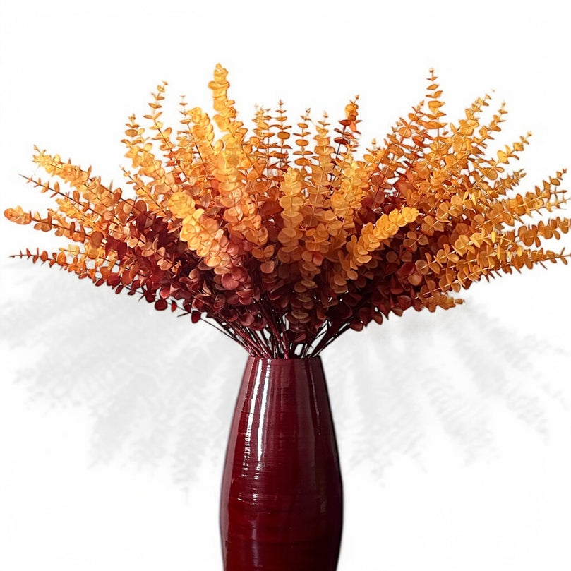 Fake Eucalyptus Stems - Artificial Greenery Leaves For Decor