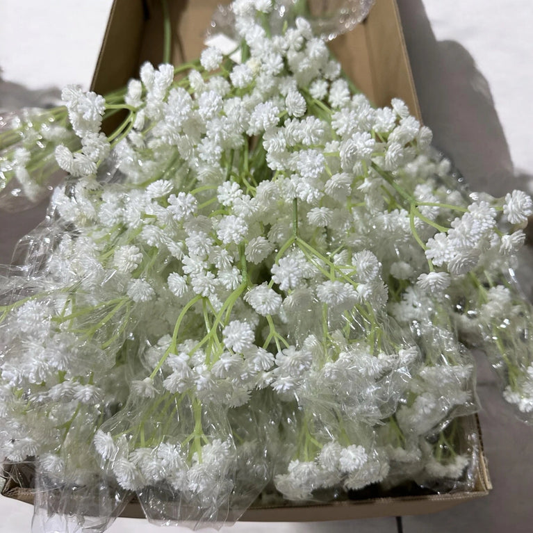 Baby’s Breath Flowers - Faux Gypsophila Elegans for Decor