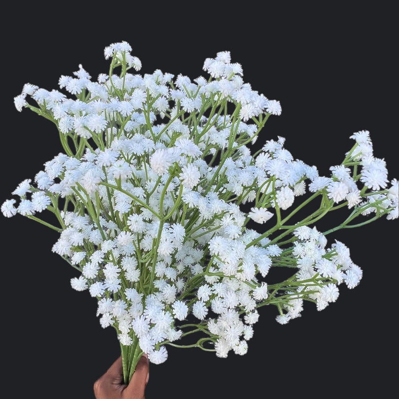 Baby’s Breath Flowers - Faux Gypsophila Elegans for Decor