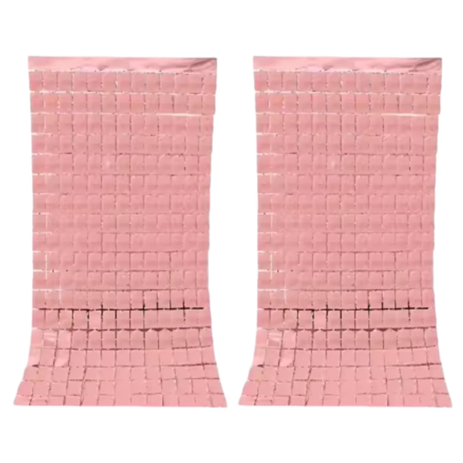 Birthday Party Shimmer Wall Curtains 2-Pack