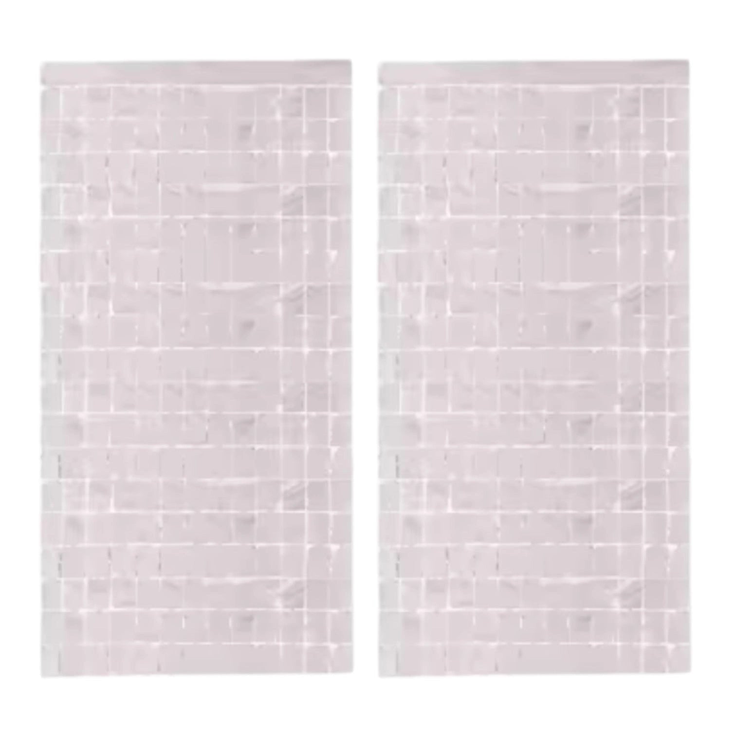 Birthday Party Shimmer Wall Curtains 2-Pack