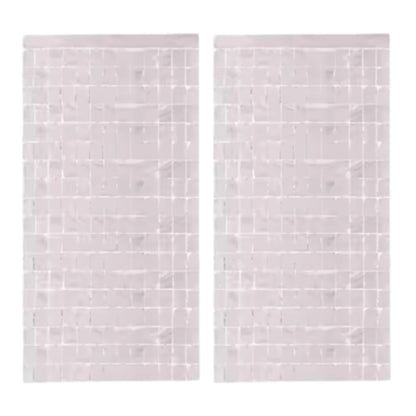 Birthday Party Shimmer Wall Curtains 2-Pack