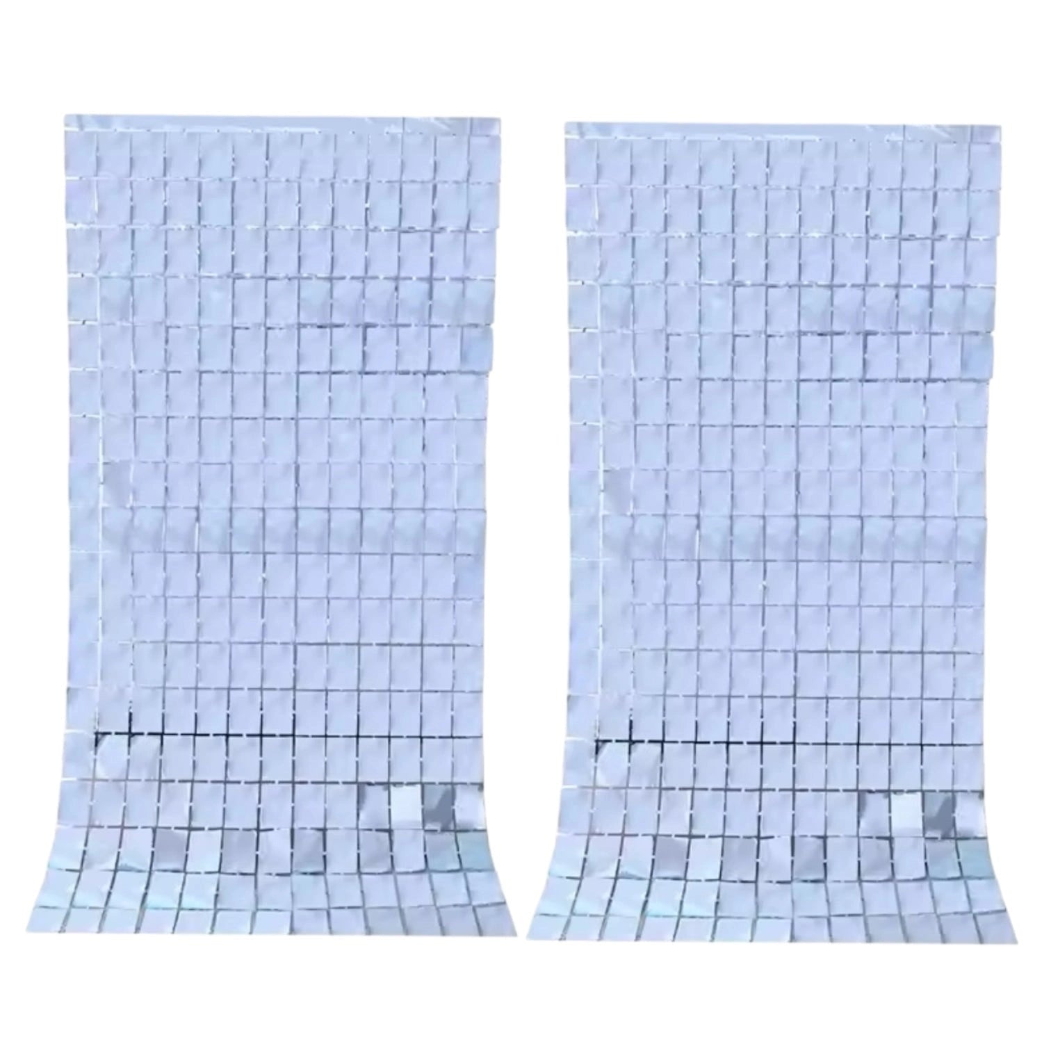 Birthday Party Shimmer Wall Curtains 2-Pack