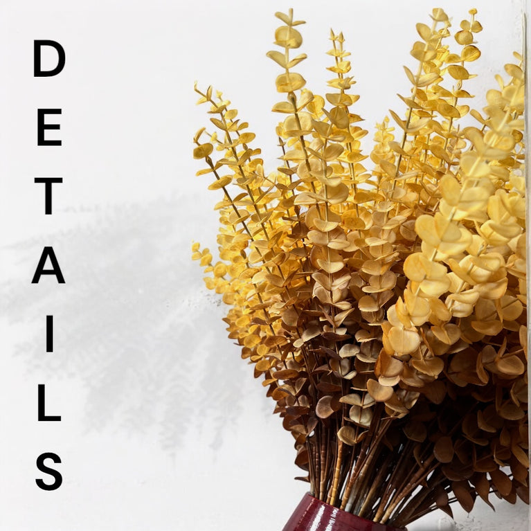 Fake Eucalyptus Stems - Artificial Greenery Leaves For Decor
