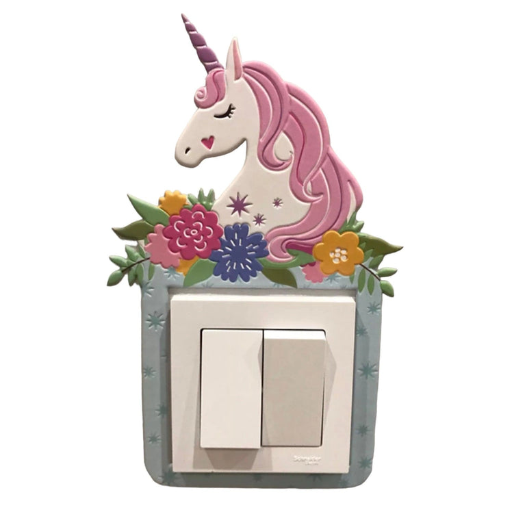 Cartoon 3D Switch Cover Kids Outlet Sticker