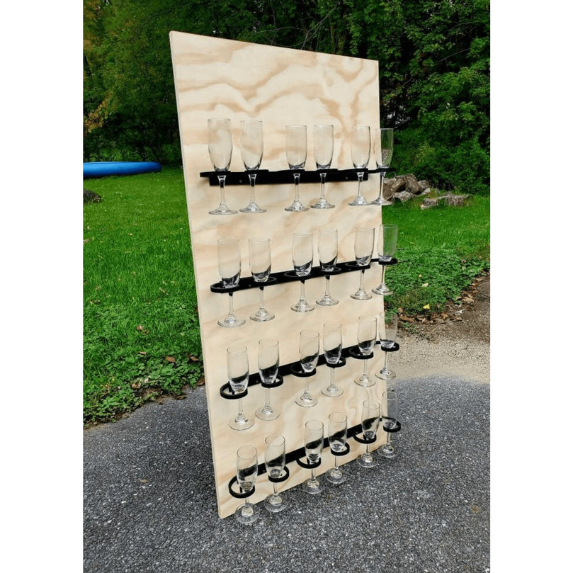 Champagne Wall Mimosa Prosecco Bar Wine Holder