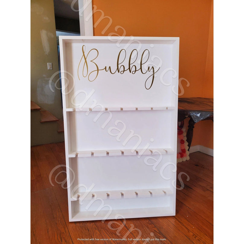 Champagne Wall Mimosa Prosecco Bar Wine Stand