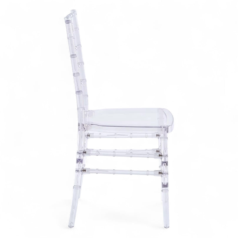 Clear Resin Chiavari Chairs 4-Pack