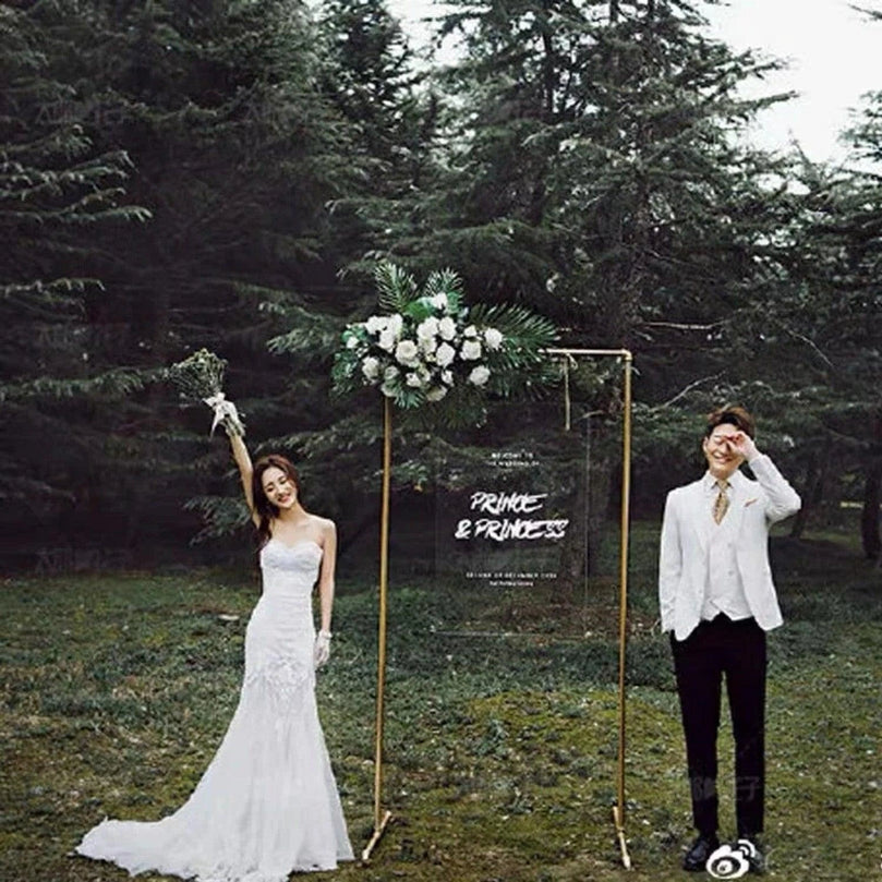 Custom Hanging Acrylic Wedding Welcome Sign