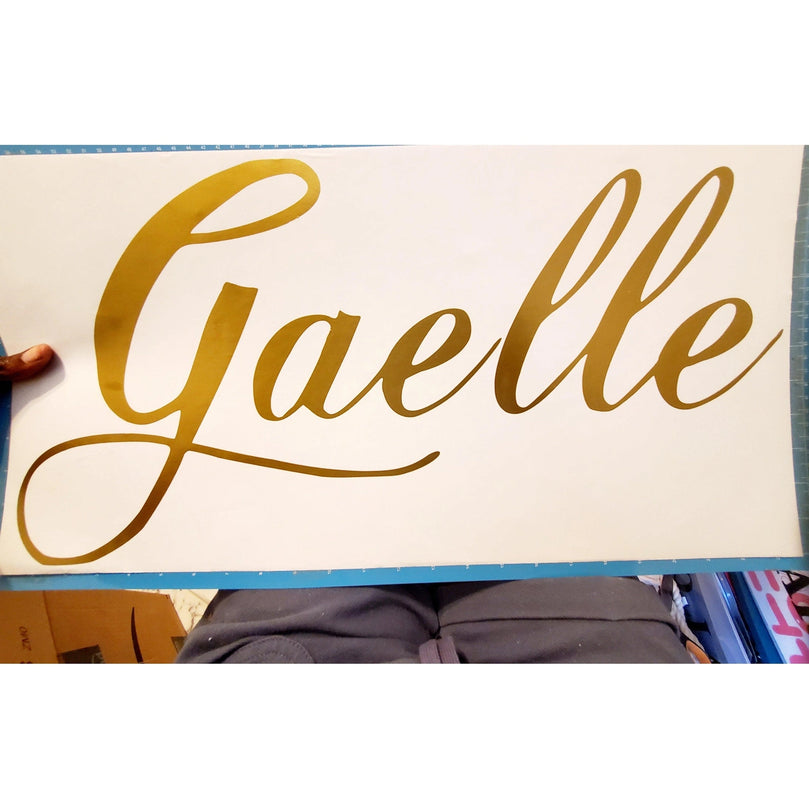 Custom Name Vinyl Room Wall Decal Sticker