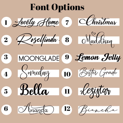 Custom Name Vinyl Room Wall Decal Sticker