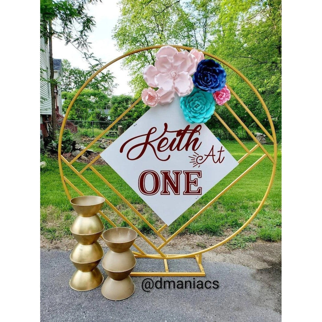 Backdrop Pvc And Sticker Custom Wedding Backdrop Vinyl Wall Stickers | Décor Maniacs