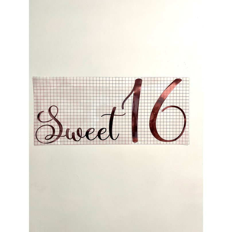 Custom Wedding Backdrop Vinyl Wall Stickers