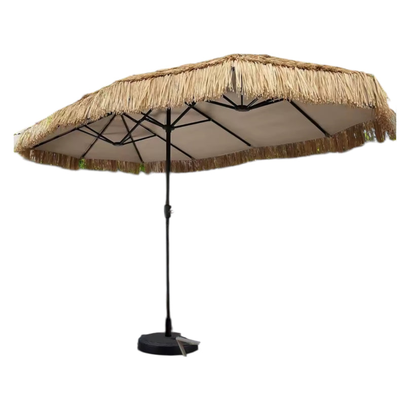 12.3ft Thatch Tiki Outdoor Umbrella for Rent