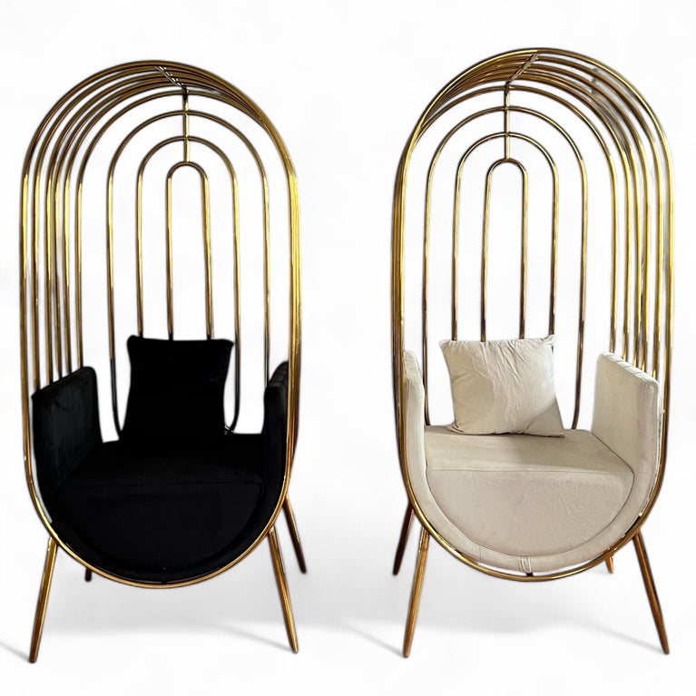 ZYRA Throne Chair Rental - Hire King & Queen Wedding Chairs