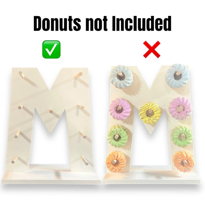 Donut Wall Personalized Mother's Birthday Party Dessert Stand