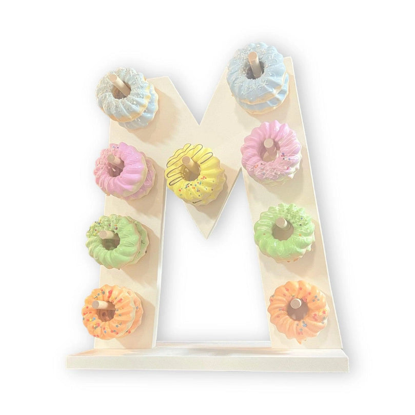 Donut Wall Personalized Mother's Birthday Party Dessert Stand