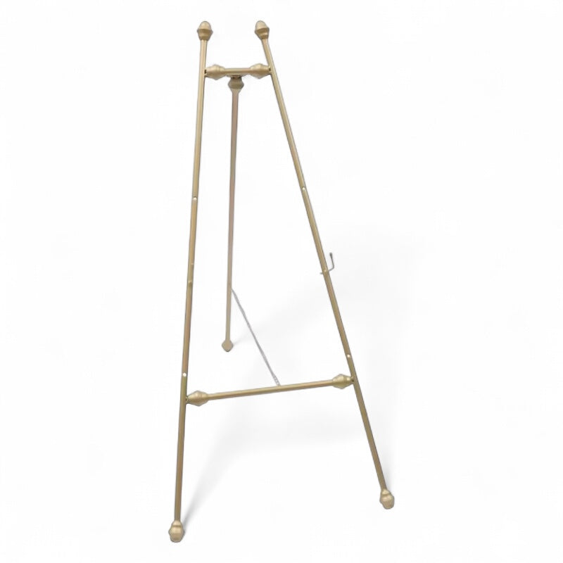Gold Easel Stand - Ovis Metal Welcome Sign Board Display