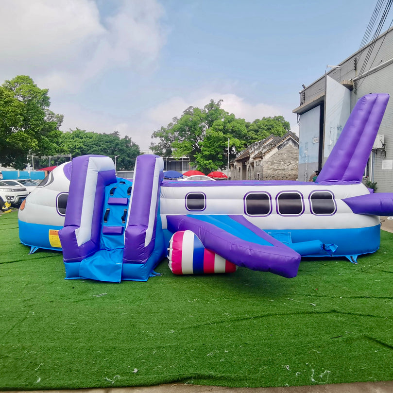 JetSplash Airlines Inflatable Water Pool for Rent - 26x16 Ft