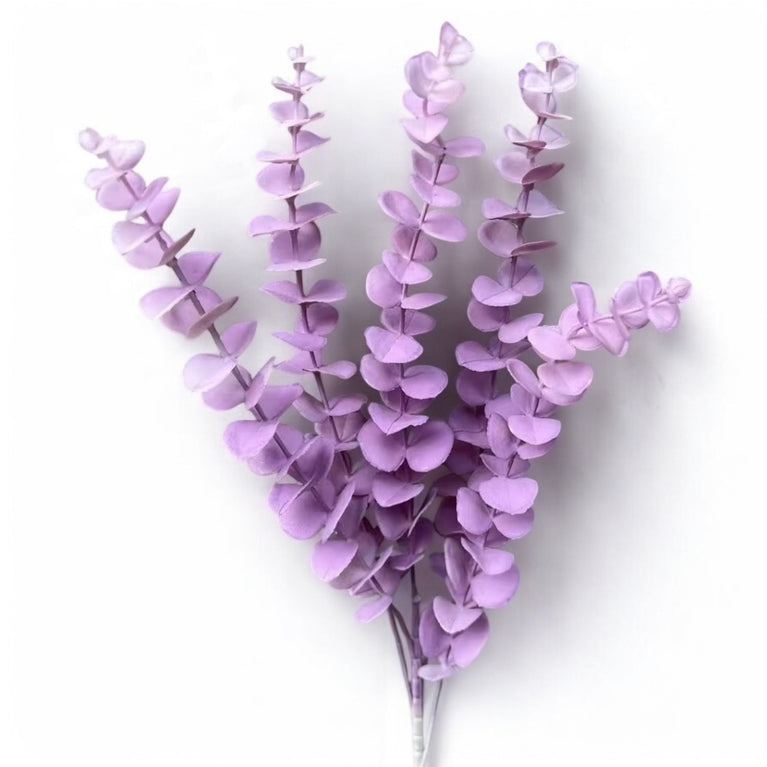 Fake Eucalyptus Stems - Artificial Greenery Leaves For Decor