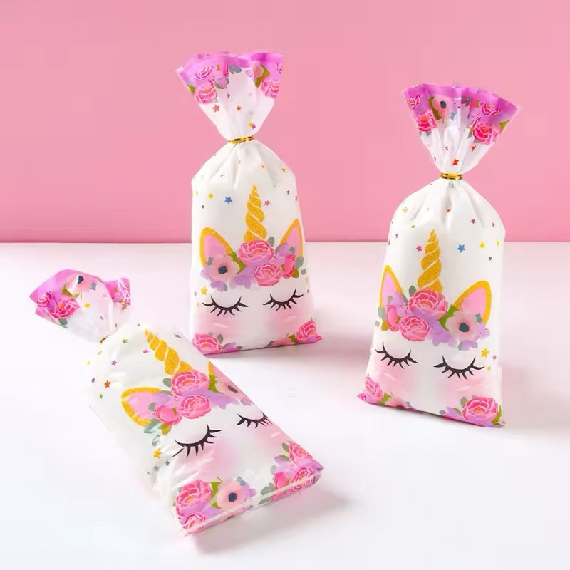 Unicorn Favor Bags 10-Pack