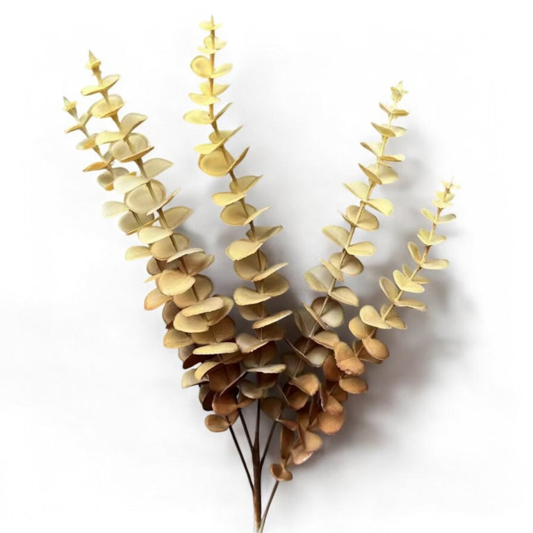 Fake Eucalyptus Stems - Artificial Greenery Leaves For Decor