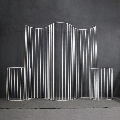 Fencing Backdrop Wedding Stage Decor Props