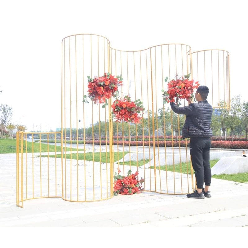 Fencing Backdrop Wedding Stage Decor Props