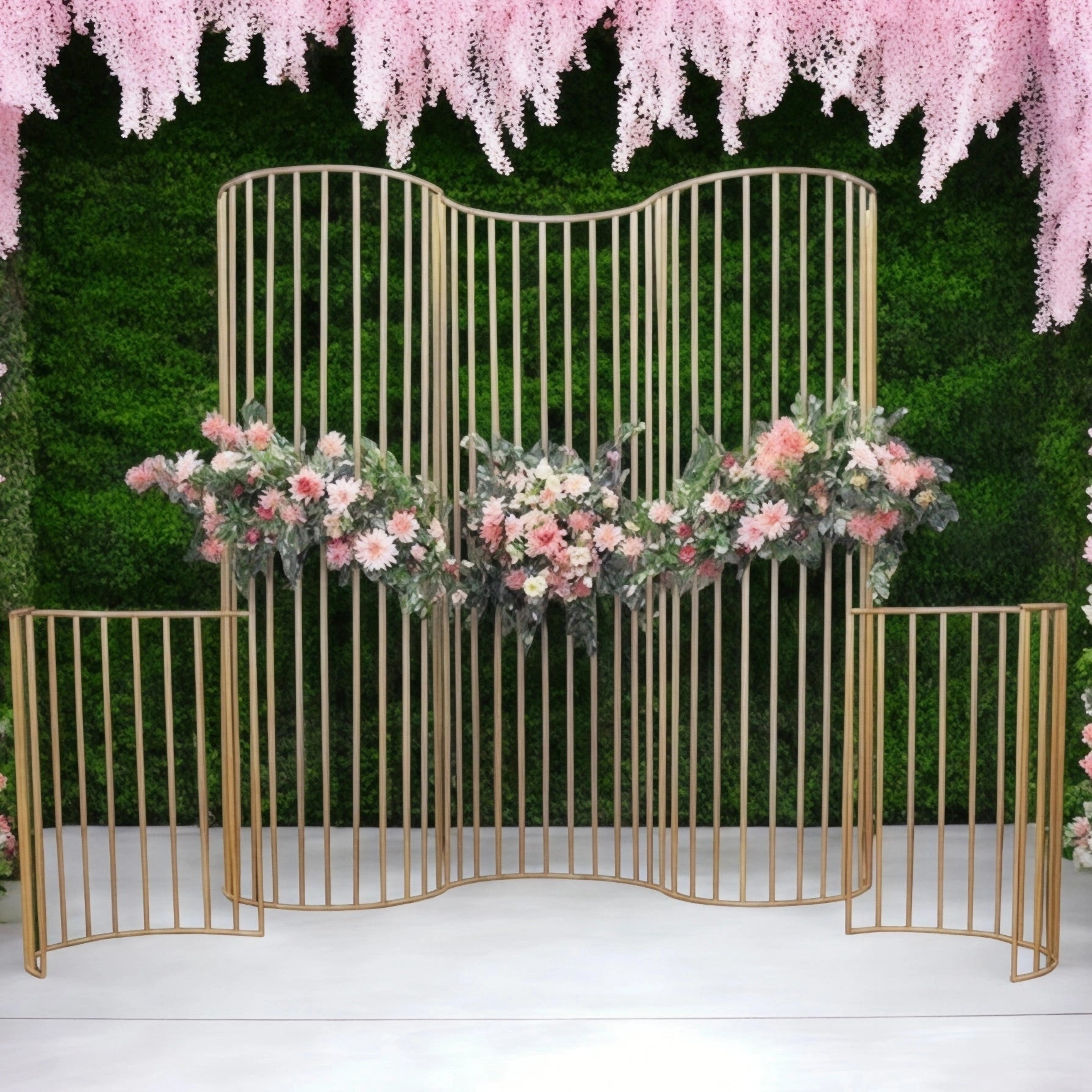 Fencing Backdrop Wedding Stage Decor Props