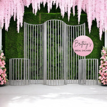 Fencing Backdrop Wedding Stage Decor Props