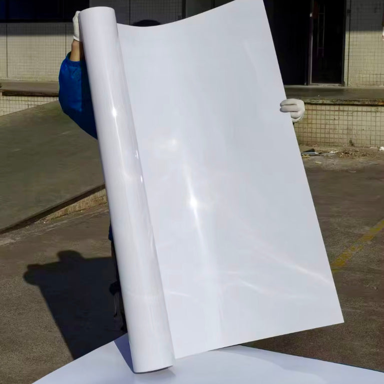 Wedding Ceremony Aisle Runner - Glossy White 47 Inch Carpet