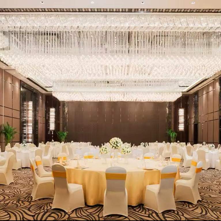 White Spandex Chair Cover - Wedding Banquet Slip Cover