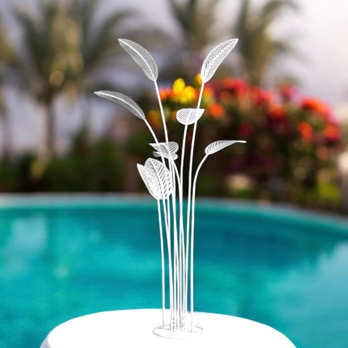 plants of steel palm Metal Palm Tree Stand
