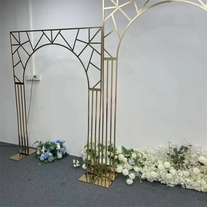Geometric Arch Wedding Backdrop Decor Stand