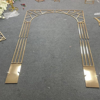 Geometric Arch Wedding Backdrop Decor Stand