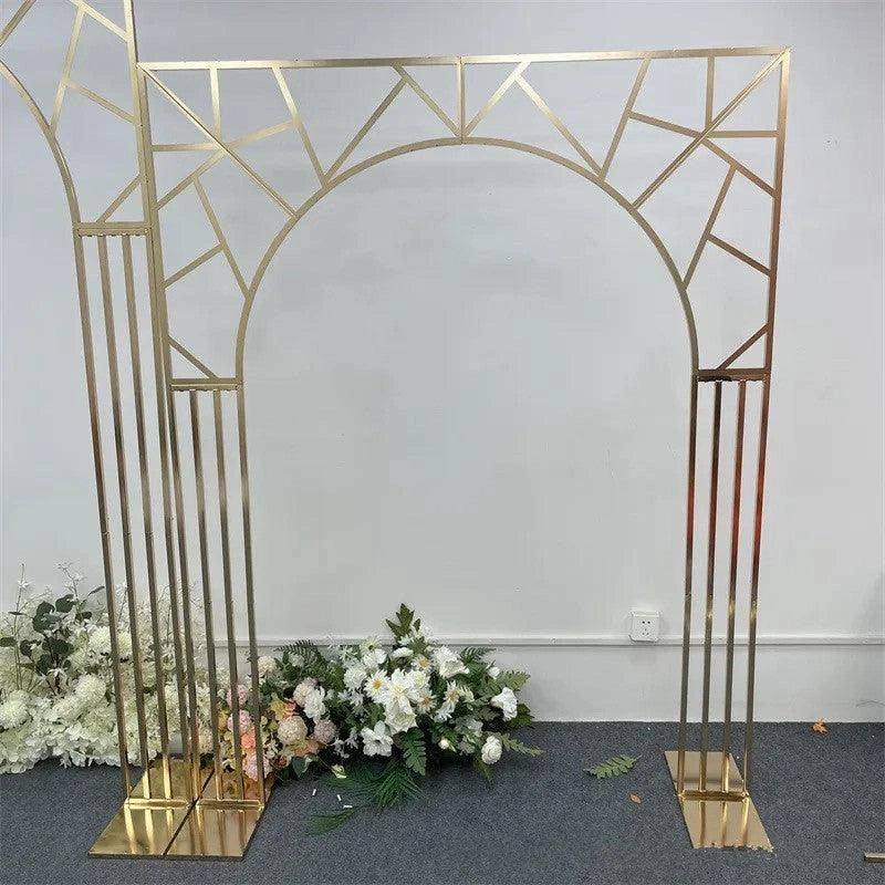 Geometric Arch Wedding Backdrop Decor Stand
