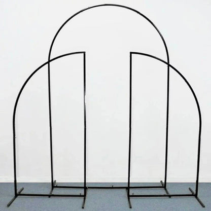 Gold Wedding Arch Decoration Backdrop 3-Piece