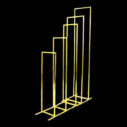 Gold Wedding Decor Backdrop Stand 5-Piece
