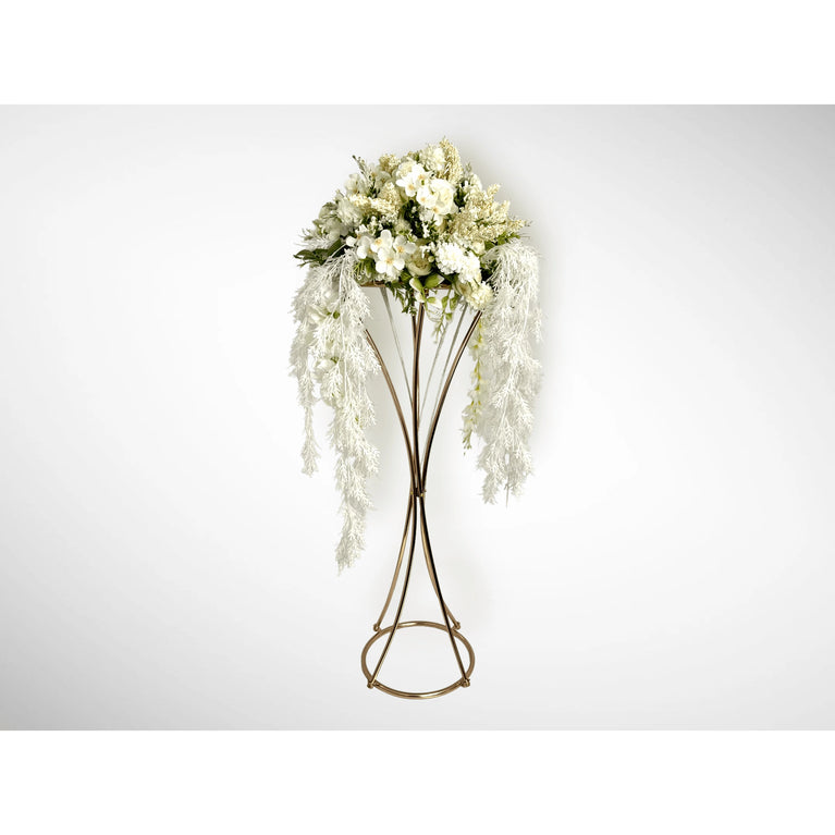 Gold Wedding Table Centerpieces - 31.4" Tall