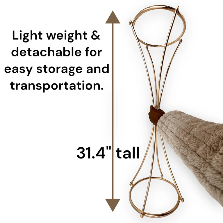 Gold Wedding Table Centerpieces - 31.4" Tall