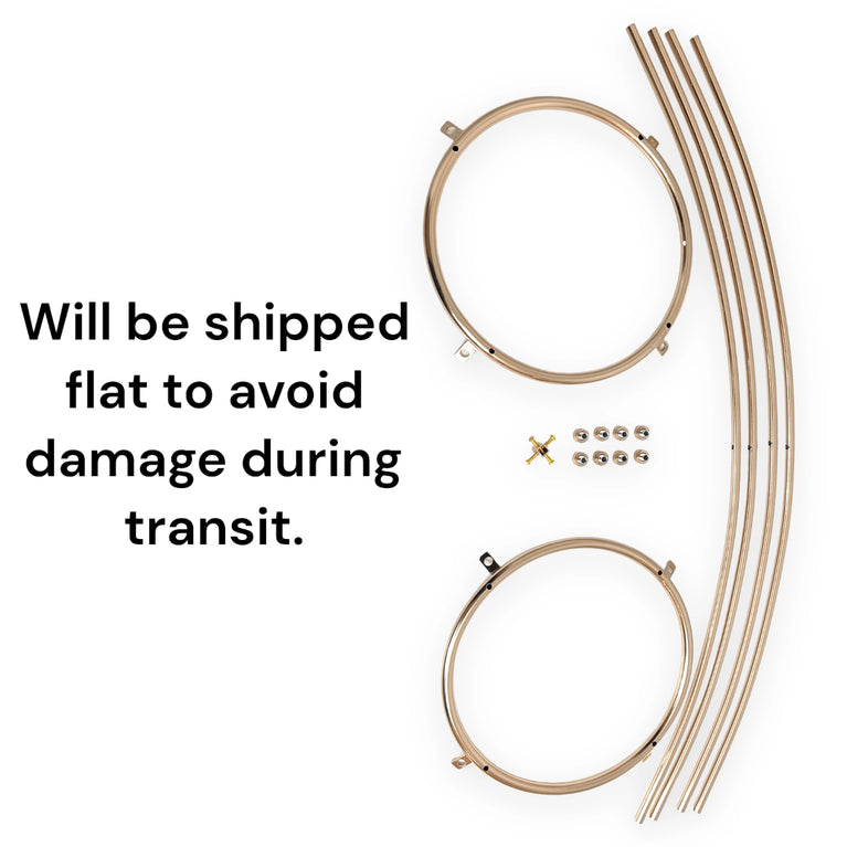 Gold Wedding Table Centerpieces - 31.4" Tall