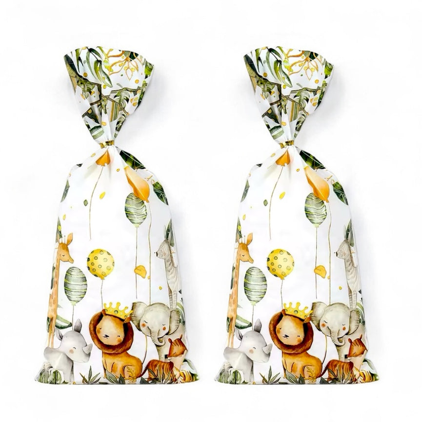 Jungle themed goodie bags