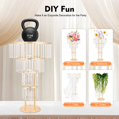 Luxe Crystal Centerpiece