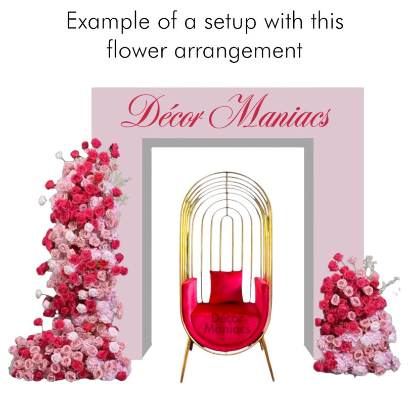 Ruby Rose Flower Arrangement For Rent | Wedding Decor in MA