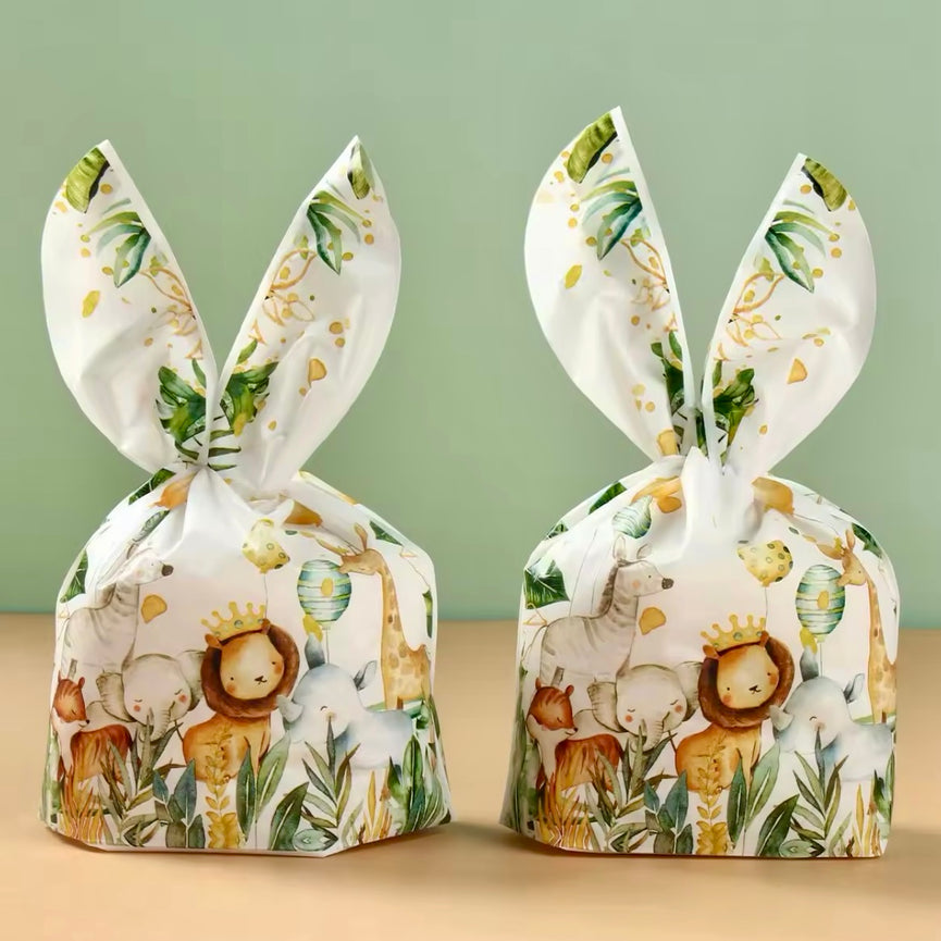 Jungle themed goodie bags