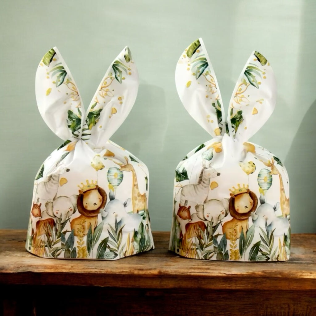 Jungle themed goodie bags