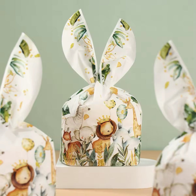 Jungle themed goodie bags