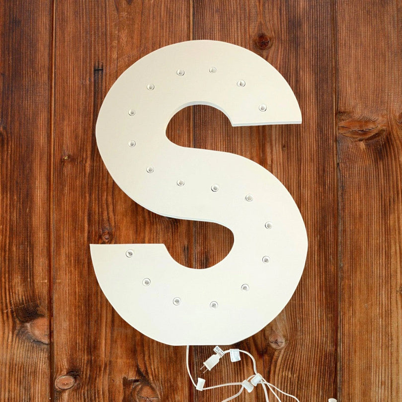 Large Flat Marquee Lighted Numbers & Letters