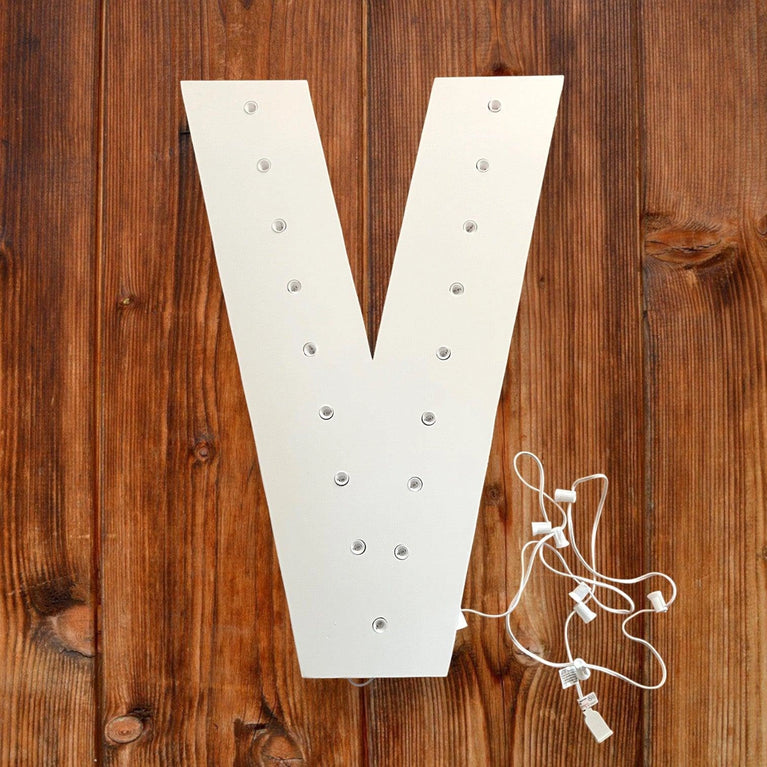 Large Flat Marquee Lighted Numbers & Letters