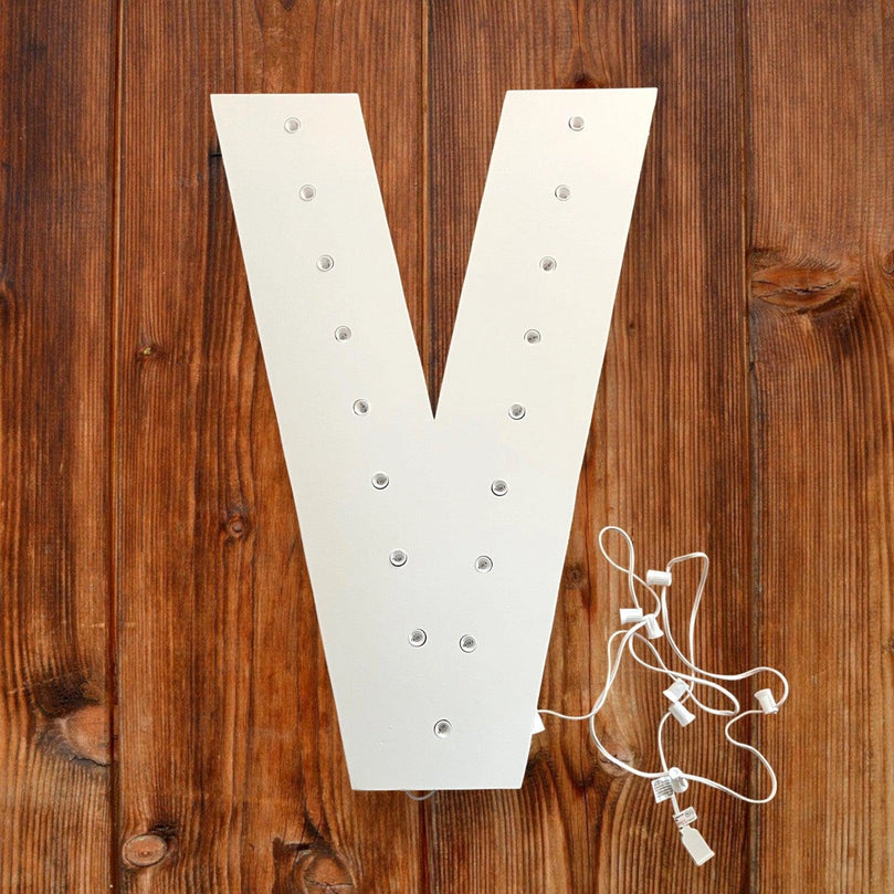 Large Flat Marquee Lighted Numbers & Letters